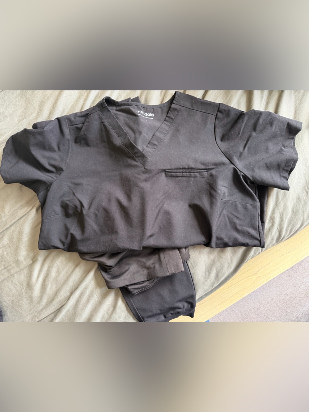 Mandala Maternity Scrub Set